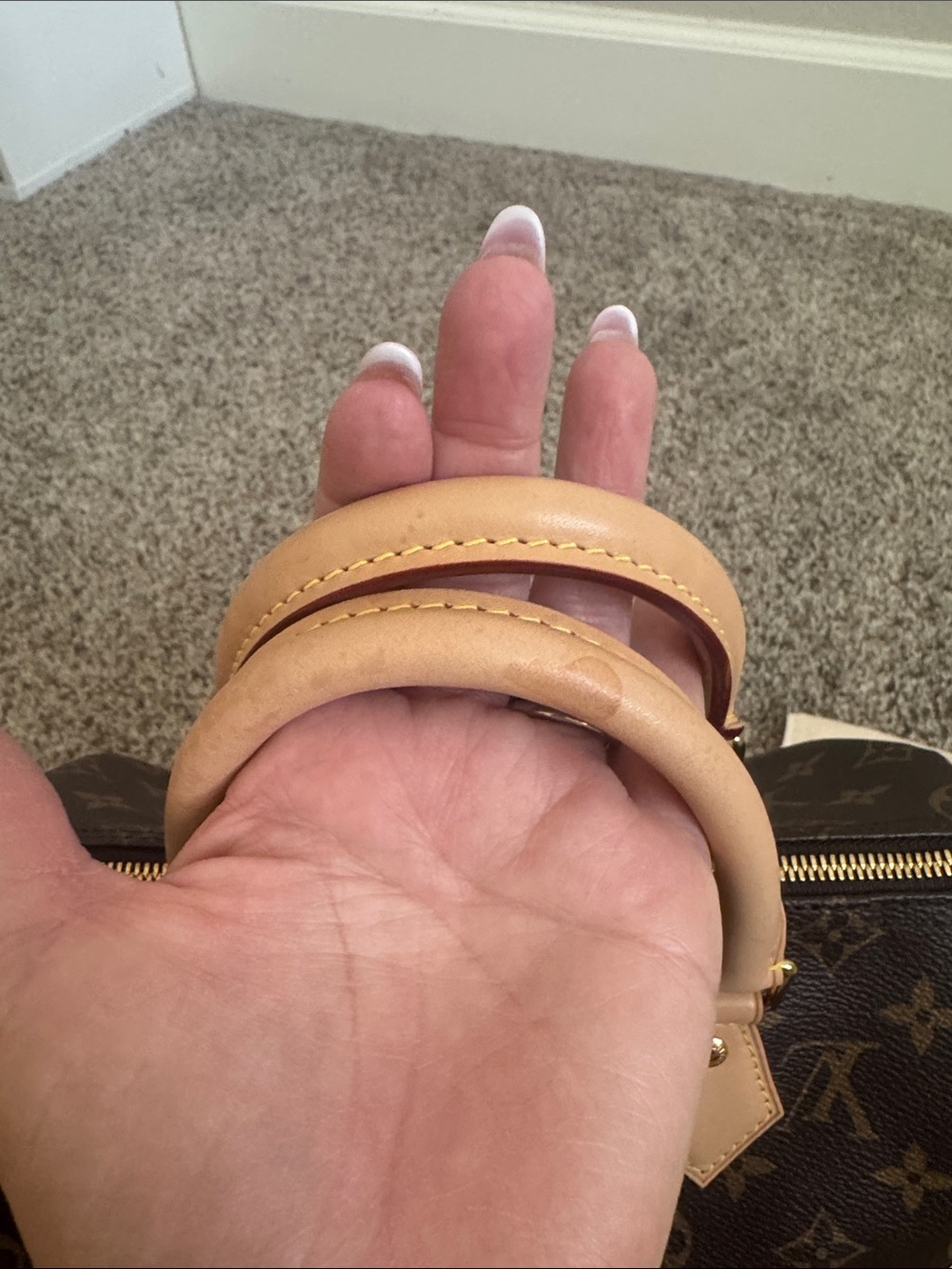 AUTHENTIC LOUIS VUITTON SPEEDY BANDOULIERE 25 - Picture 3 of 10